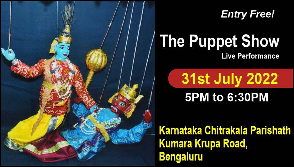 The Puppet Show Live Explocity Guide To Bangalore People, Culture
