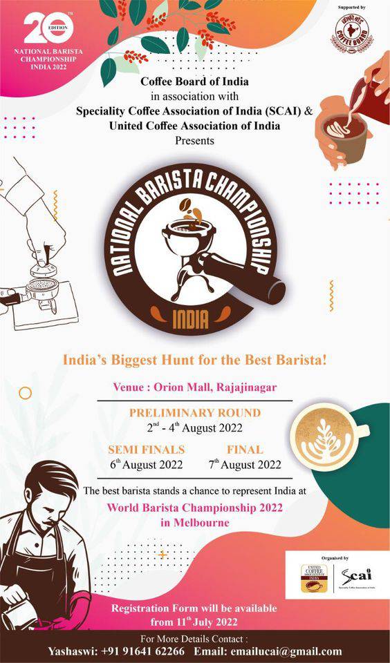 National Barista Championship 2022 Explocity Guide To Bangalore