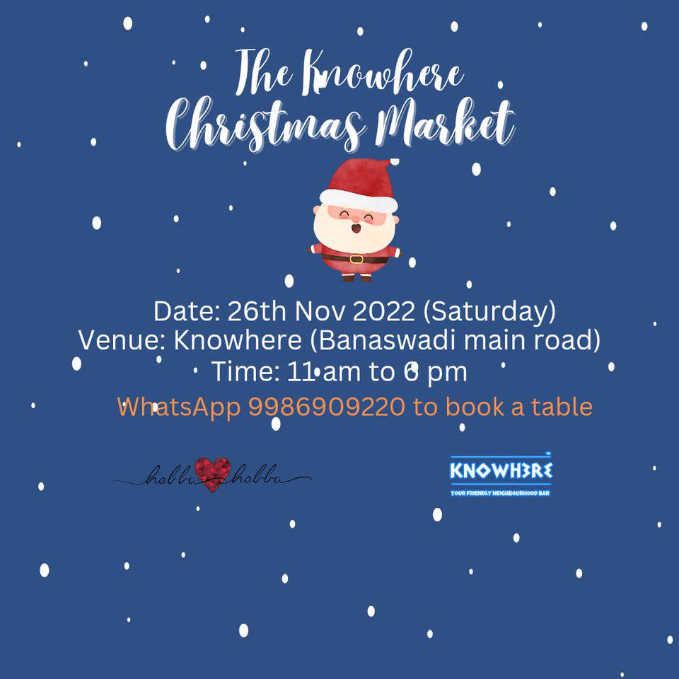 The Knowhere Christmas Market Explocity Guide To Bangalore People