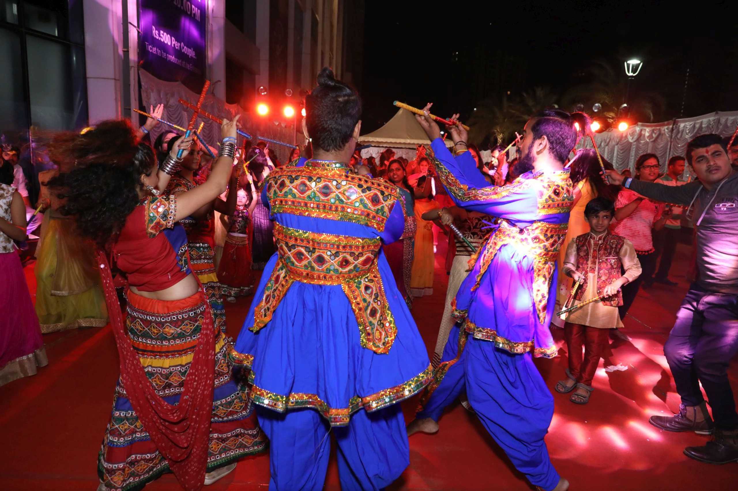 Gopalan Signature Mall Old Madras Road hosts Dandiya Night