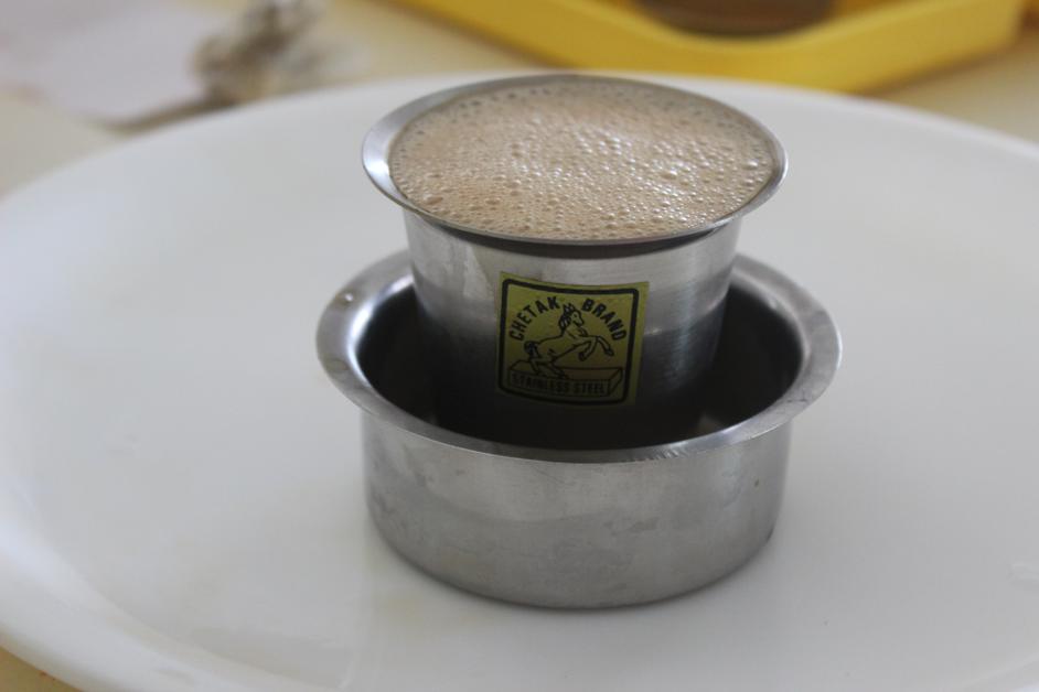 south indian filter coffee chicory